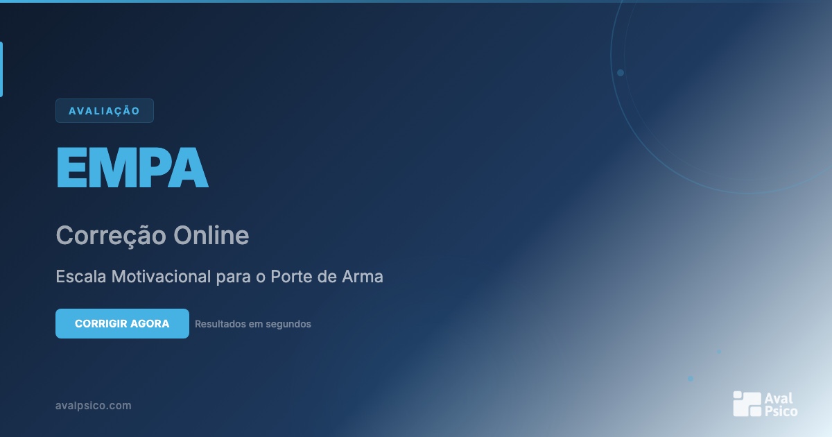 Empsa Questionnaire.pdf Correção da EMPA Online | AvalPsico